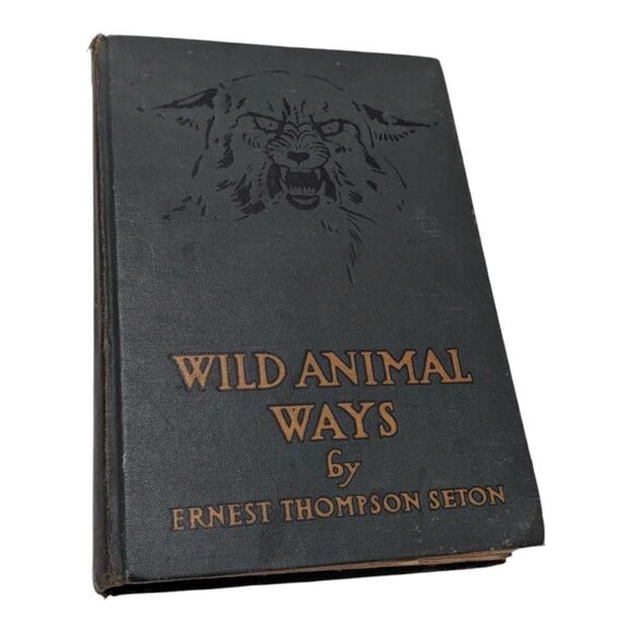 Wild Animal Ways by Ernest Thompson Seton 1923 Doubleday Hardcover Hardback Book - Picture 1 of 6